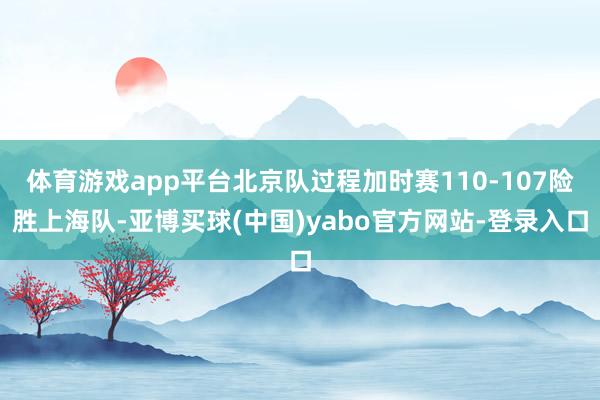 体育游戏app平台北京队过程加时赛110-107险胜上海队-亚博买球(中国)yabo官方网站-登录入口